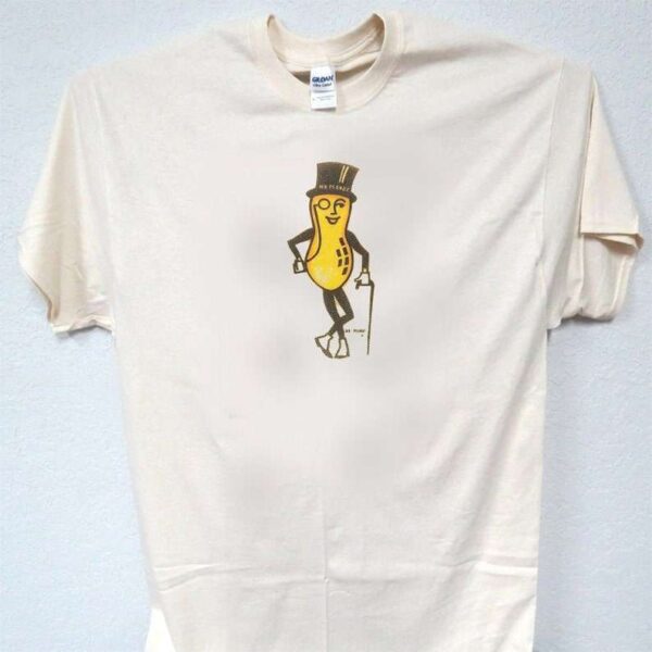 Mr Peanut T Shirt Cool Old School