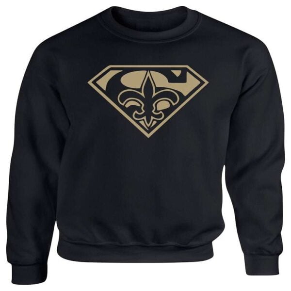 New Orleans Saints SuperSaint Sweatshirt T Shirt