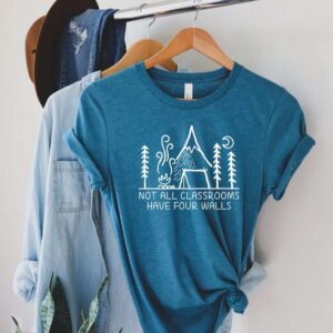 Not All Classrooms Have Four Walls Shirt Christmas