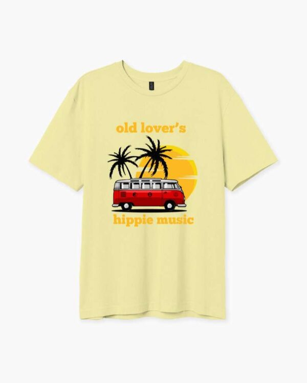 Old Lovers Hippie Music T Shirt