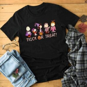 Peanuts Trick Or Treat Halloween T Shirt