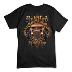 Rat Rod Speed Shop T Shirt Hot Rod