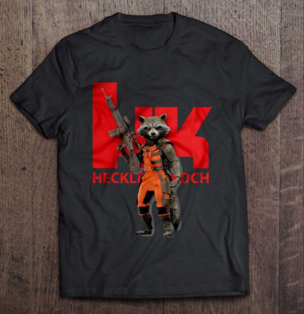 Rocket Raccoon HK Heckler and Koch T Shirt