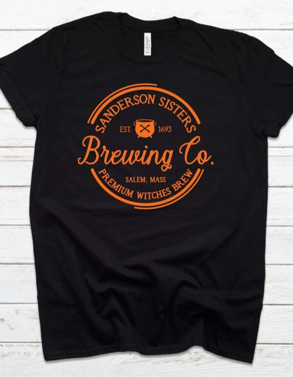 Sanderson Sisters T Shirt Brewing Company Premium Witches Brew