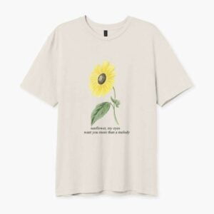 Sunflower Fine Line Unisex T Shirt