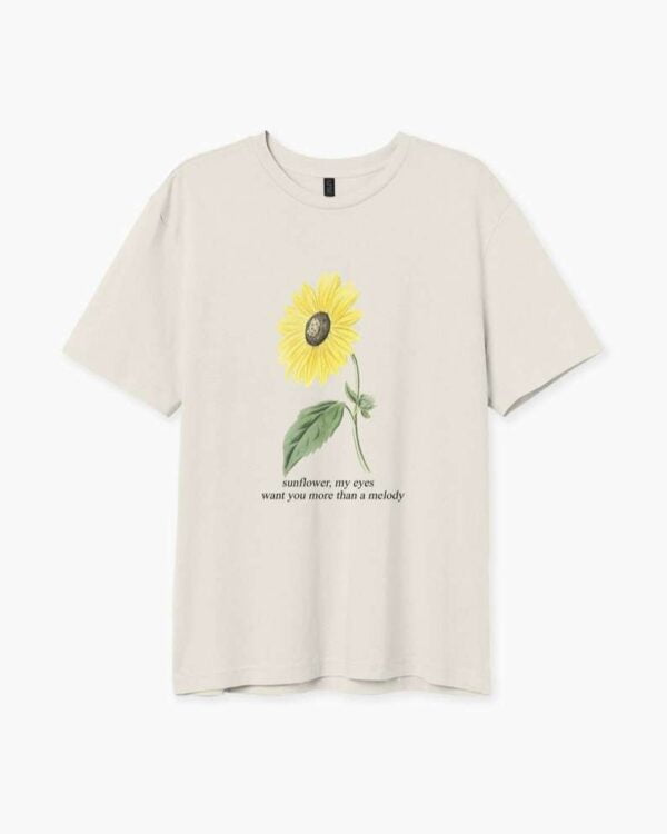 Sunflower Fine Line Unisex T Shirt