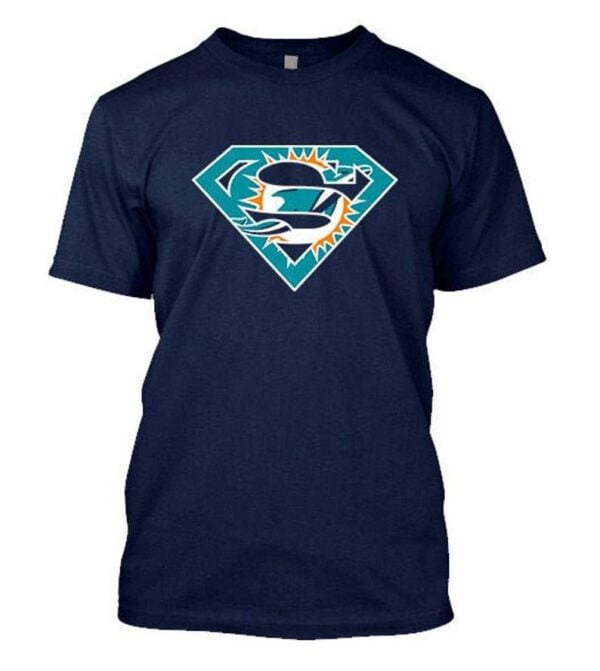 Superman Dolphins Unisex T Shirt