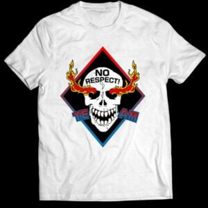 Team No Respect Skull Unisex T Shirt