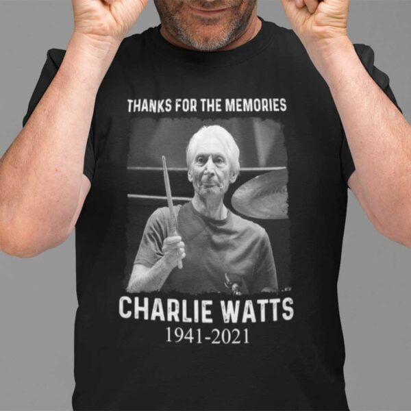 Thanks For The Memories Charlie Watts Unisex T Shirt