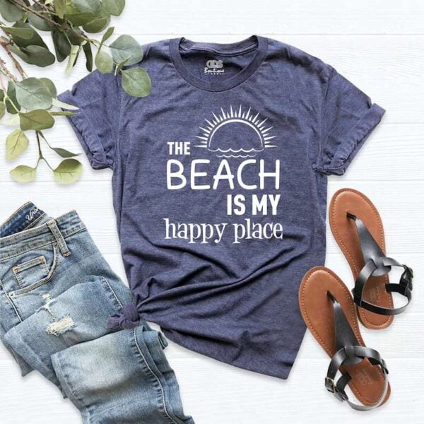 The Beach Is My Happy Place Shirt