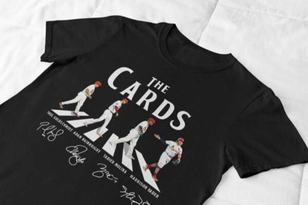 The Cards Abbey Road Shirt Baseball Champs