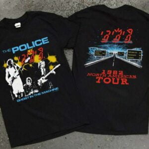 The Police Ghost In The Machine Concert Tour Vintage 1982 T Shirt