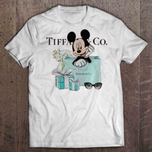 Tiffany Co T Shirt Mickey Mouse