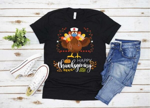 Turkey Nurse Thanksgiving Shirt