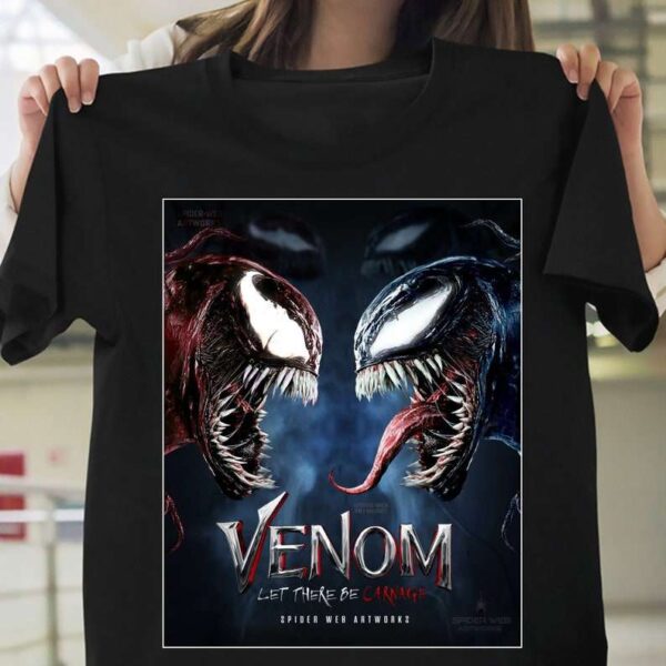 Venom Let There Be Carnage T Shirt Tom Hardy Movie