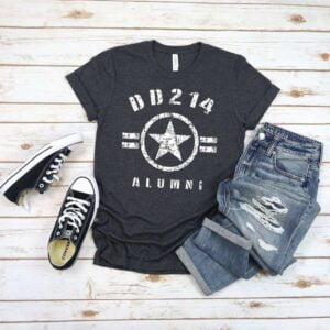 Veteran T shirt DD 214 Alumni