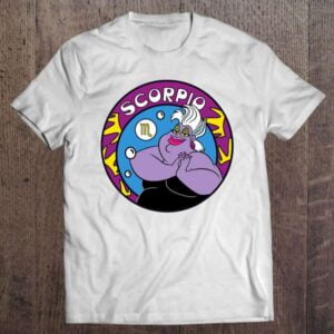 Villains Ursula Scorpio Zodiac Unisex T Shirt