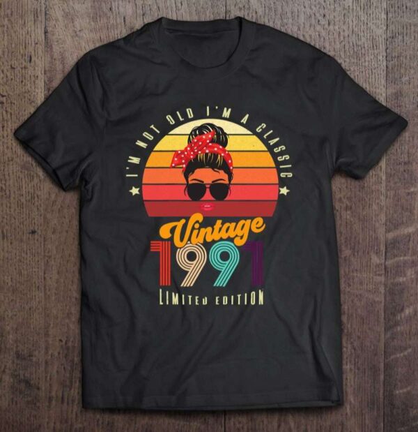 Vintage 1991 30 Years Old 30Th Birthday Unisex T Shirt