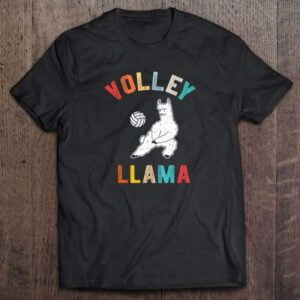 Volley Llama T Shirt Volleyball