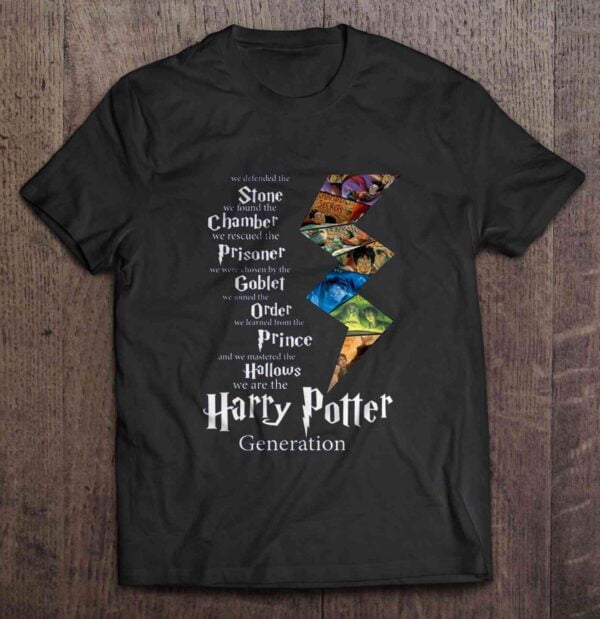 We Defended The Stone We Found The Chamber We Are The Harry Potter Generation T Shirt