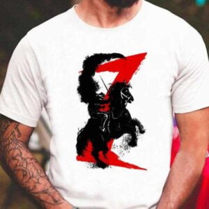 Zorro Horse Attitude T Shirt For Men And Women