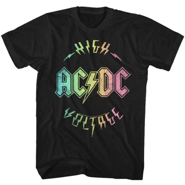 ACDC Multicolor Voltage T Shirt