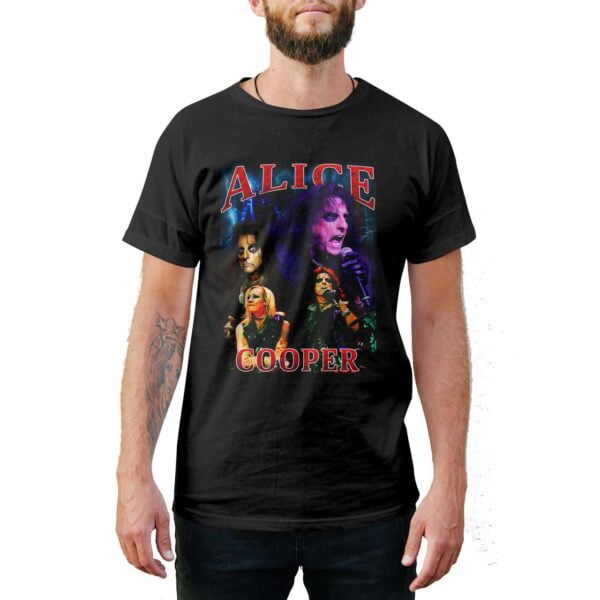 Alice Cooper Vintage Retro T Shirt