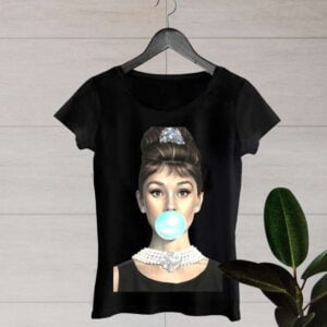 Audrey Hepburn T Shirt Actress