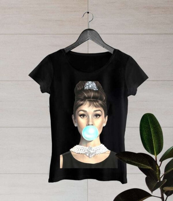 Audrey Hepburn T Shirt Actress