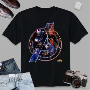 Avengers Infinity War Team Marvel T Shirt