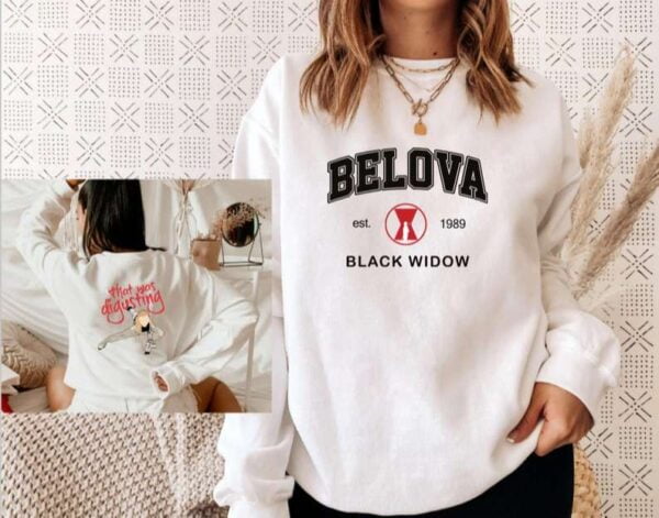 Belova 1989 Sweatshirt That Was Disgusting Inspired T Shirt Black Widow