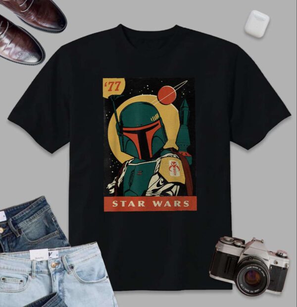Boba Fett 77 Vintage Star Wars T Shirt