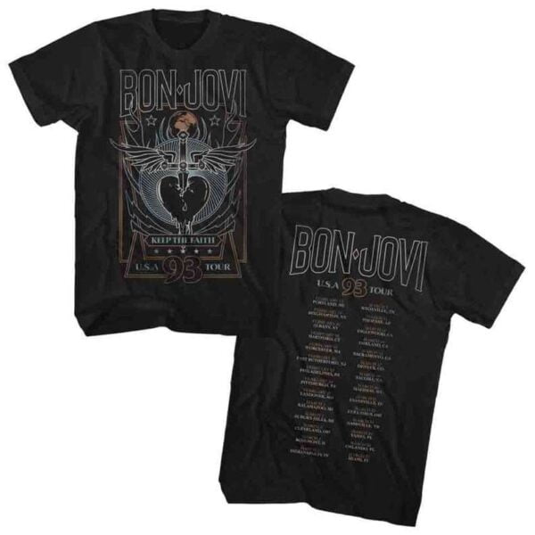 Bon Jovi 93 Tour T Shirt