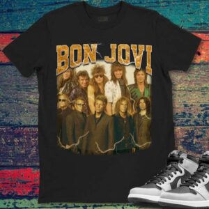 Bon Jovi Runaway Youth T Shirt 2T-YXL Rock Music