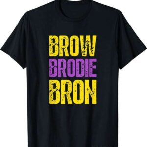 Brow Brodie Bron Basketball T Shirt