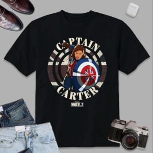 Captain Carter Marvel What If T Shirt