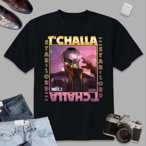 Challa Starlord What If Marvel T Shirt