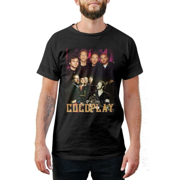 Coldplay Vintage Retro T Shirt