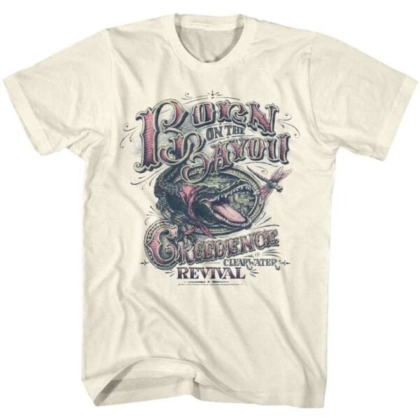 Creedence Clearwater Revival Born On The Bayou T Shirt