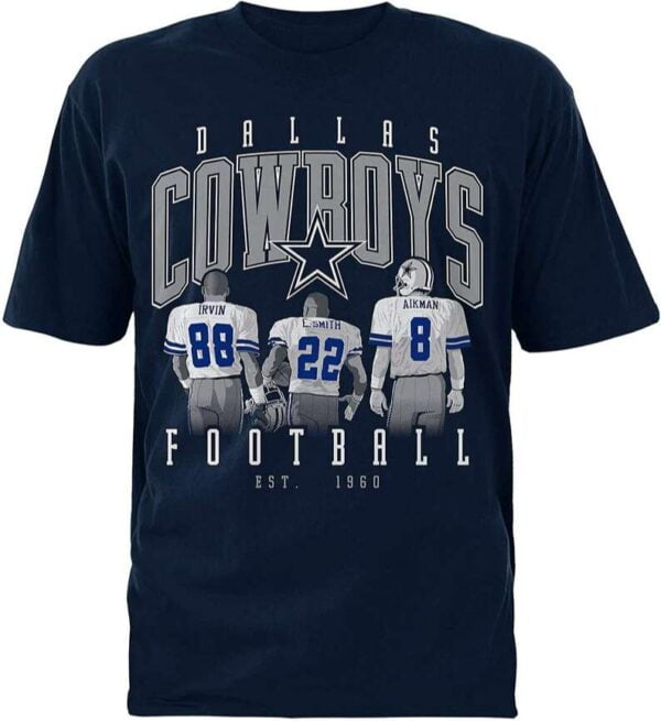 Dallas Cowboys NFL Football EST 1960 Champions T Shirt