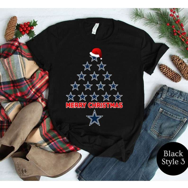 Dallas Cowboys Ugly Christmas T Shirt 