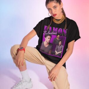 Damon Salvatore Unisex T Shirt The Vampire Diaries