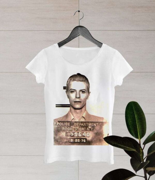 David Bowie T Shirt English Singer