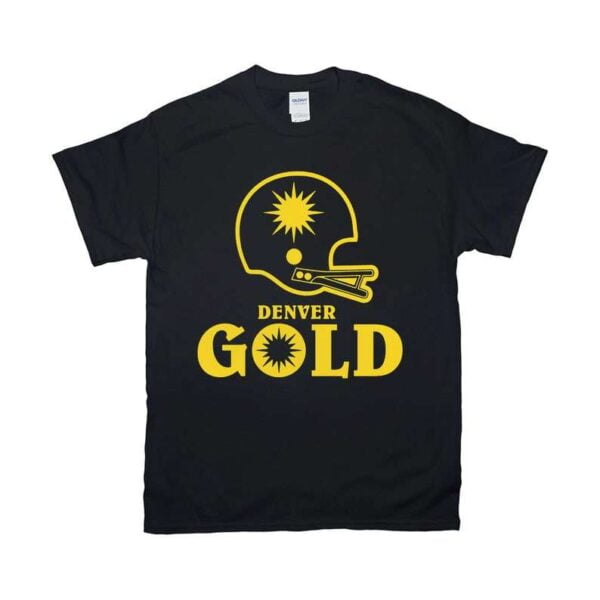 Denver Gold Football T Shirt