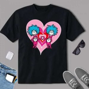 Dr Seuss Thing 1 Thing 2 Classic T Shirt