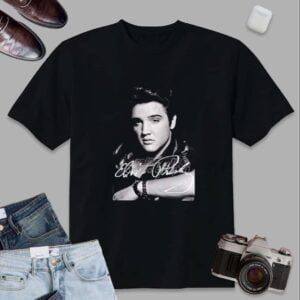 Elvis Presley Black T Shirt