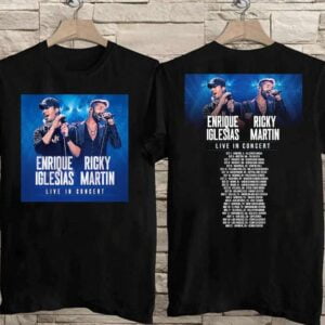 Enrique Iglesias And Ricky Martin Live In Concert Tour 2021 T Shirt