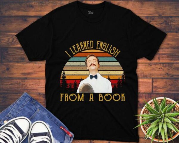 Fawlty Tower T Shirt I Learn English From A Book