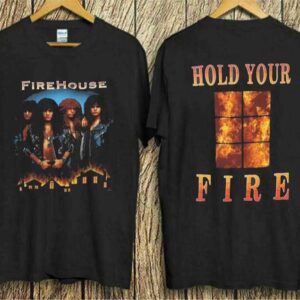 Firehouse Band Fire House Hold Your Album Band T Shirt