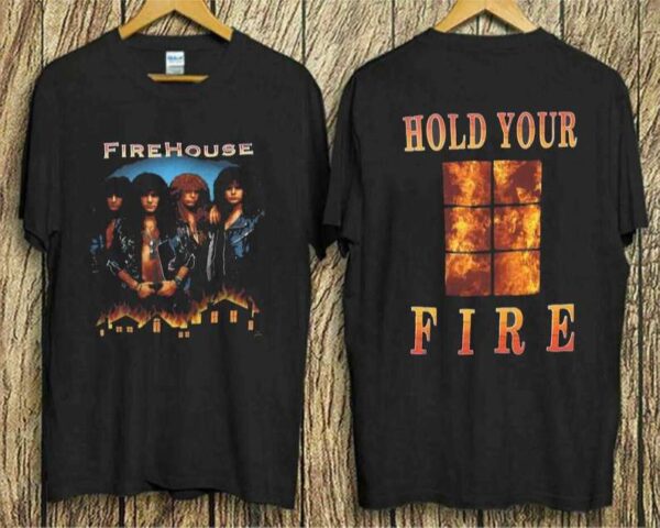 Firehouse Band Fire House Hold Your Album Band T Shirt